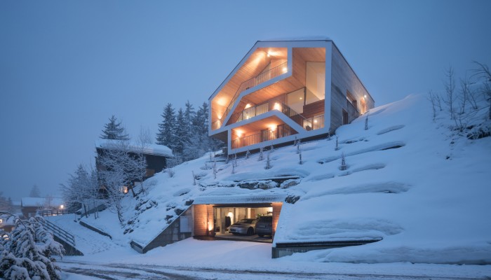 Private Alpine-style mountain chalets